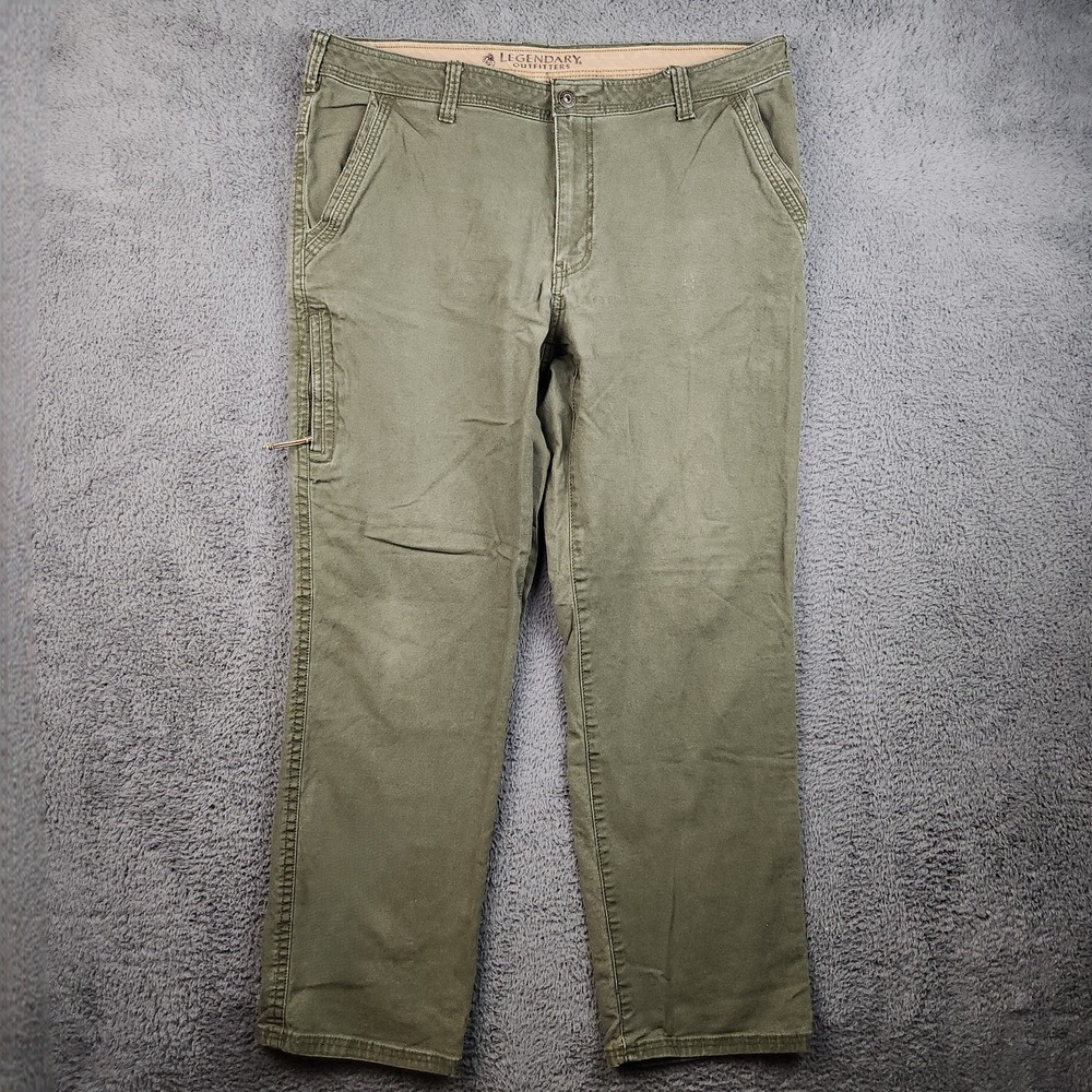 Legendary Outfitters Stretch Canvas Pants Mens 40x34 Outdoor Utility Workwear